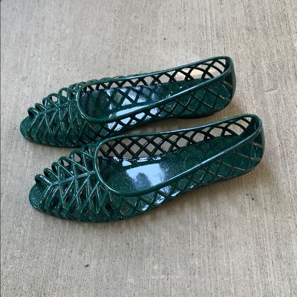 American Apparel lattice pvc jelly sandal new! - Picture 3 of 5